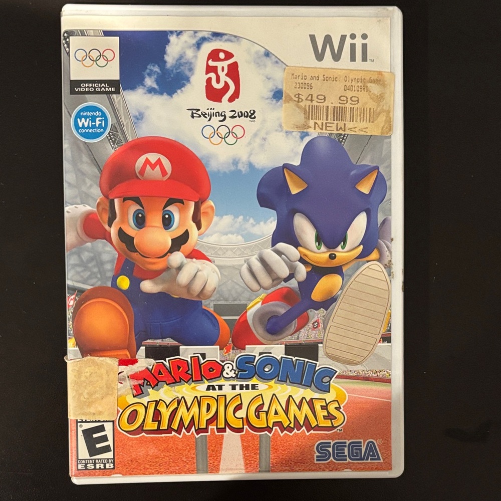 Mario & Sonic at the Olympic Games for Wii - Red and Blue